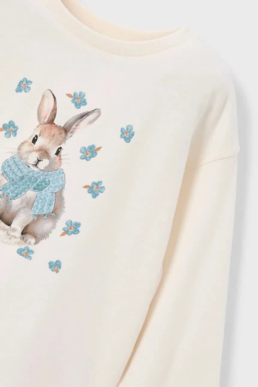 Хлопковая рубашка с длинным рукавом - фото 4