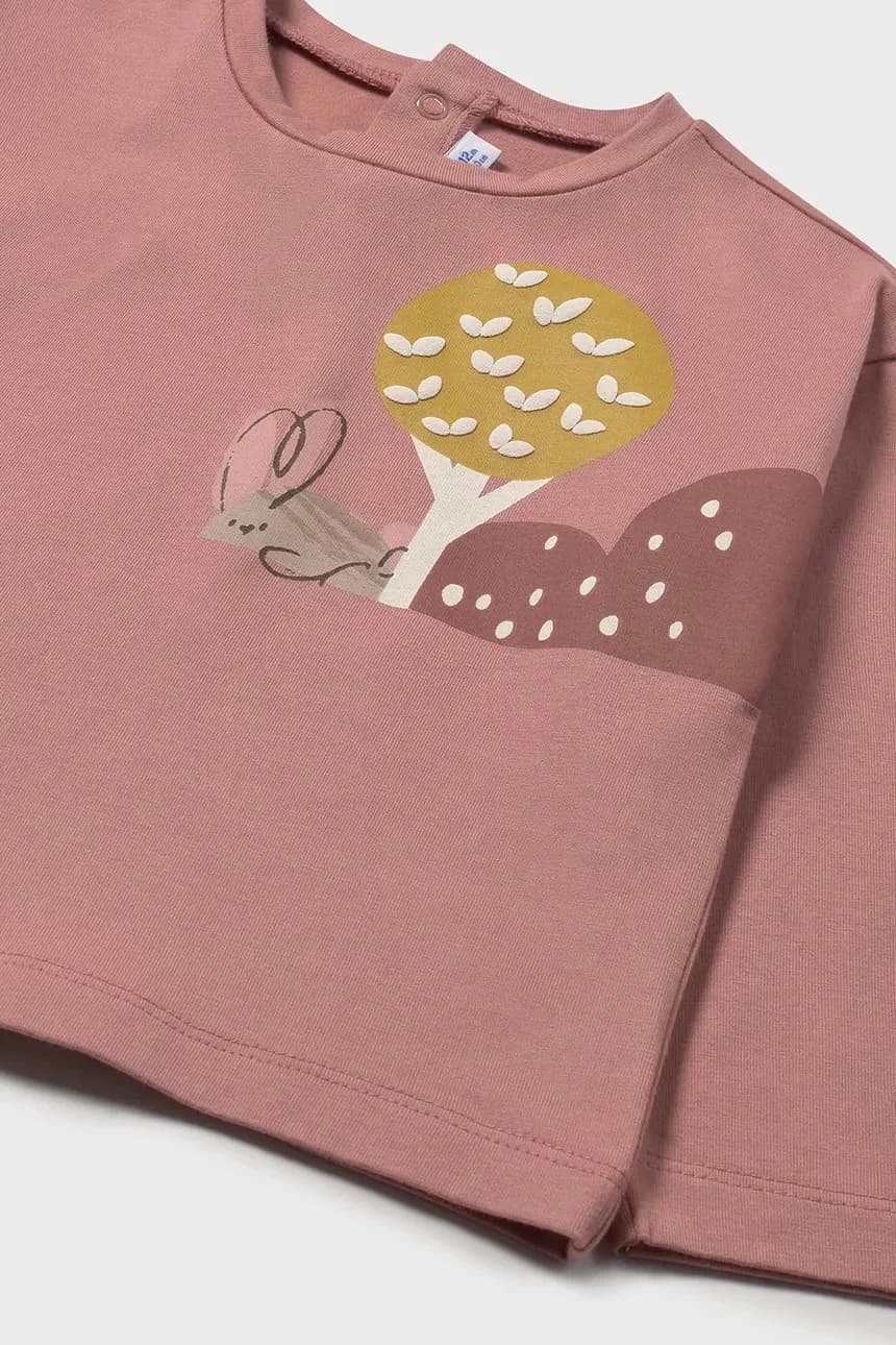 Детская хлопковая рубашка с длинным рукавом - фото 3