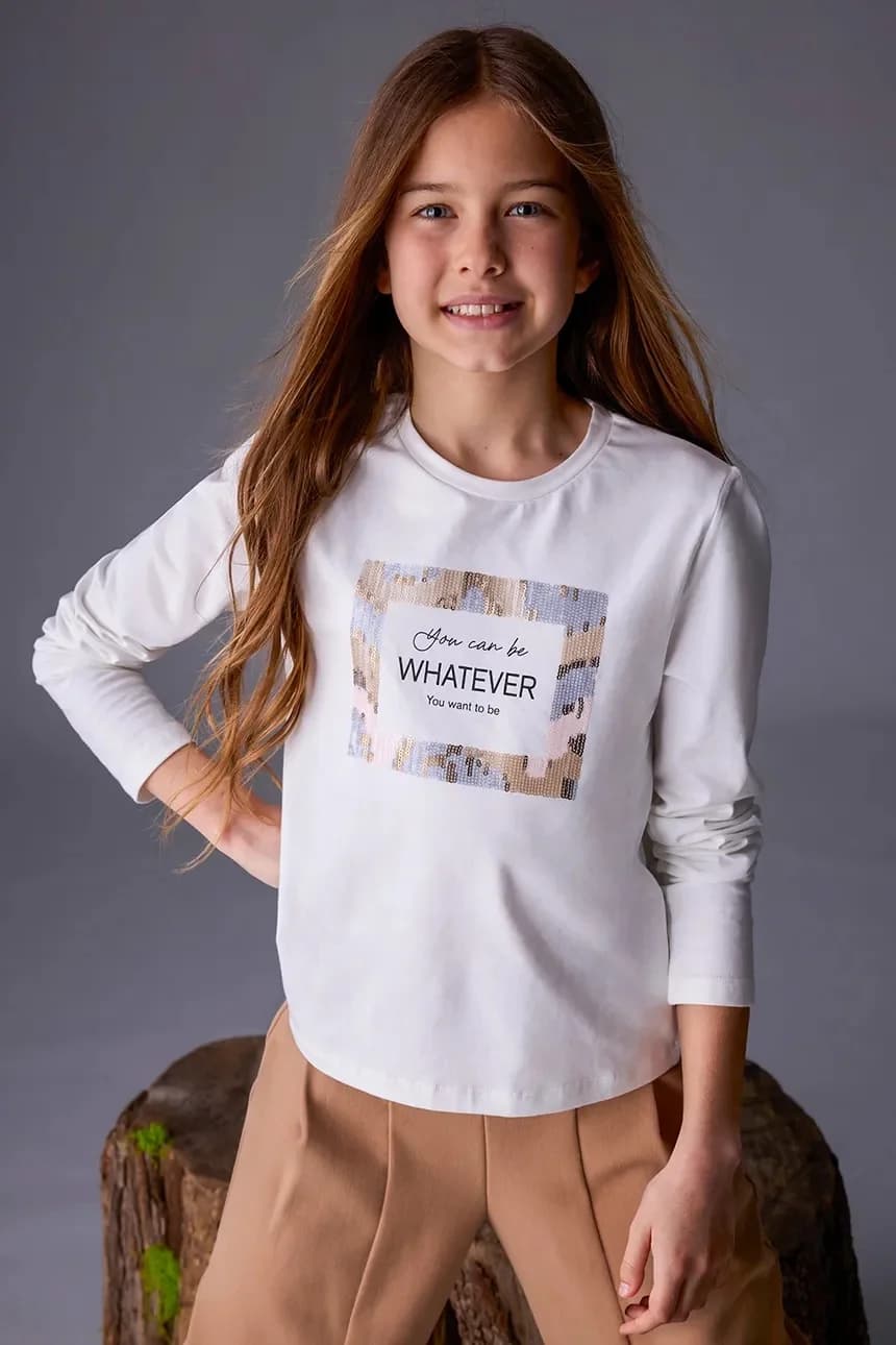 Детский лонгслив