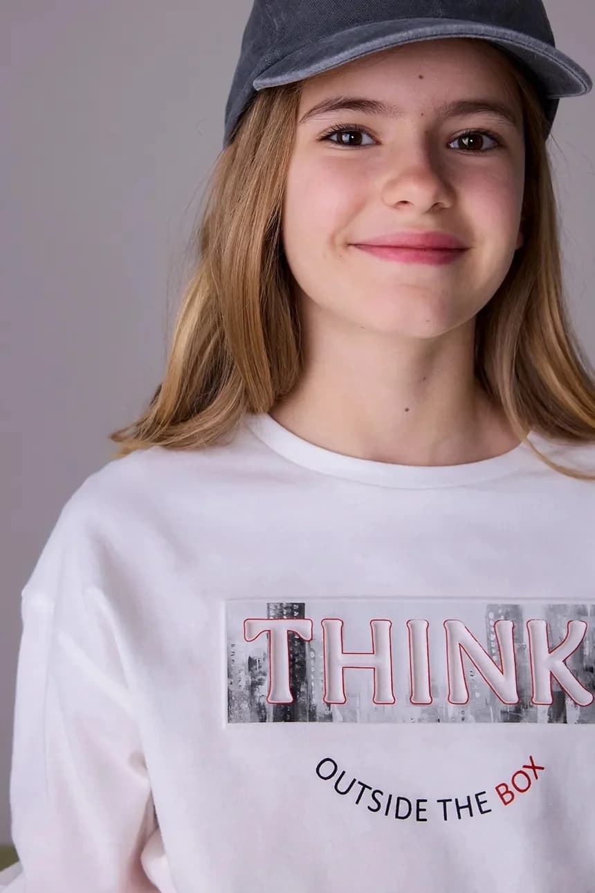 Хлопковая рубашка с длинным рукавом - фото 5