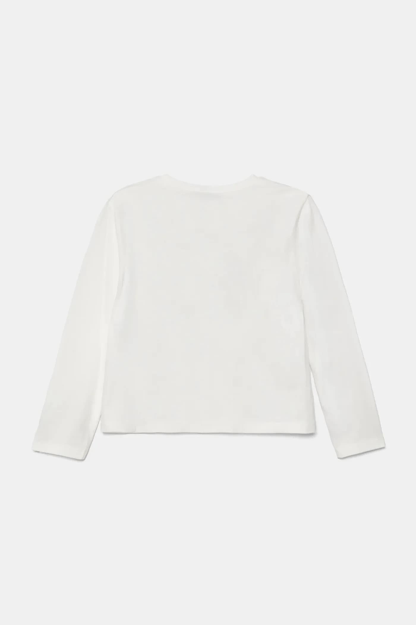 Детская хлопковая рубашка с длинным рукавом - фото 2