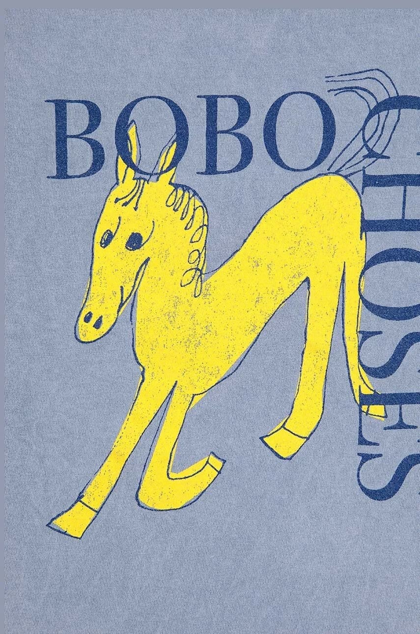 Детская хлопковая футболка с длинными рукавами Wonder Horse - фото 3