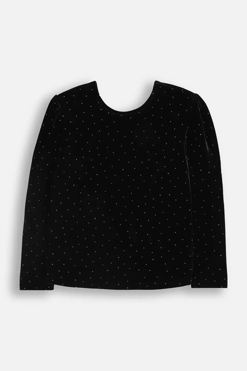 Детская хлопковая рубашка с длинным рукавом