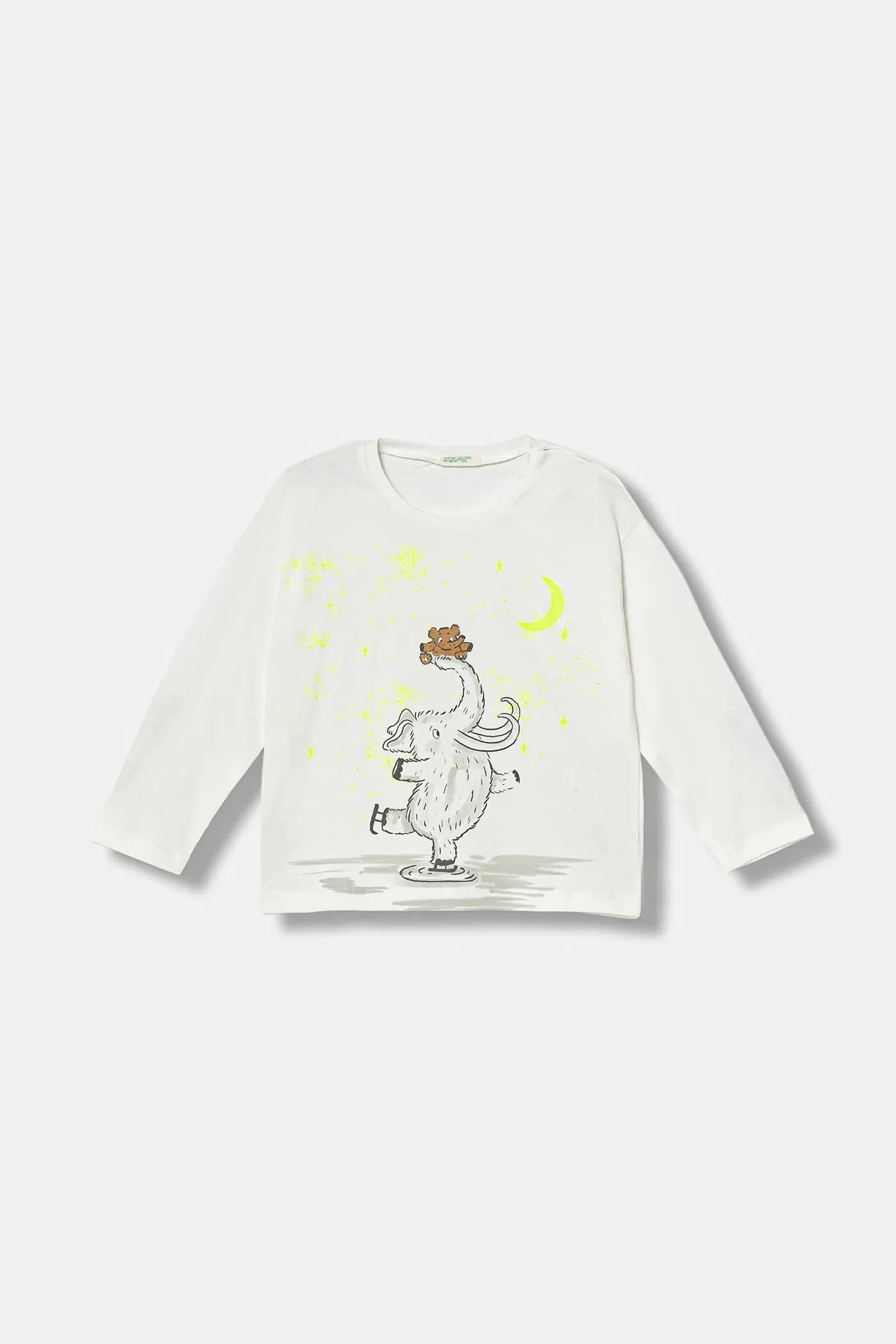 Детский хлопок с длинными рукавами