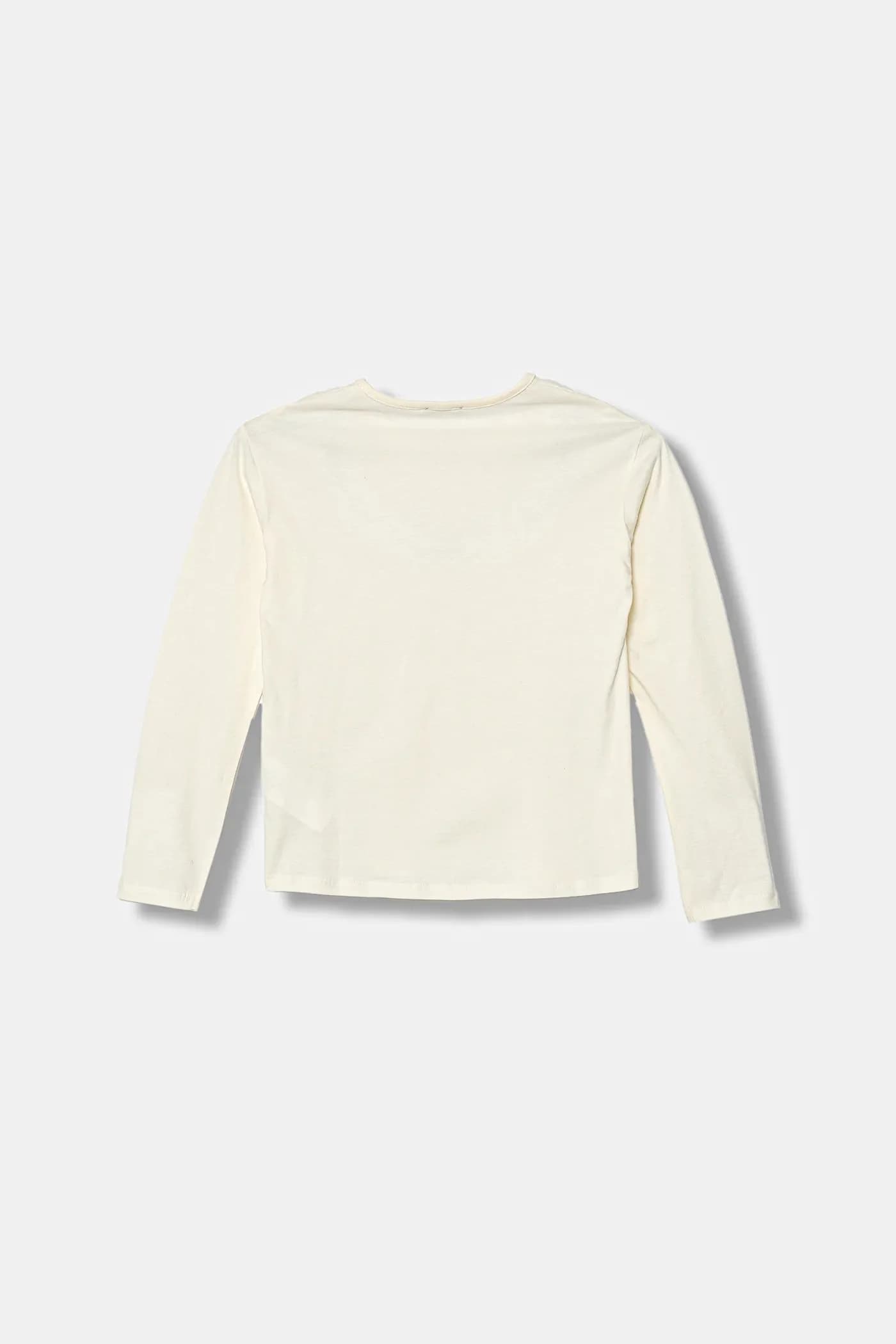 Детская хлопковая рубашка с длинным рукавом - фото 2