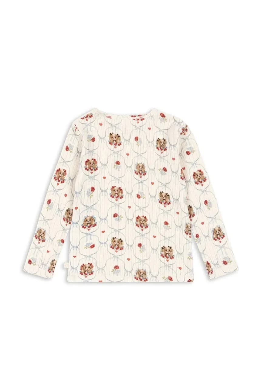 Детская хлопковая рубашка с длинными рукавами MINNIE BLOUSE GOTS - фото 2