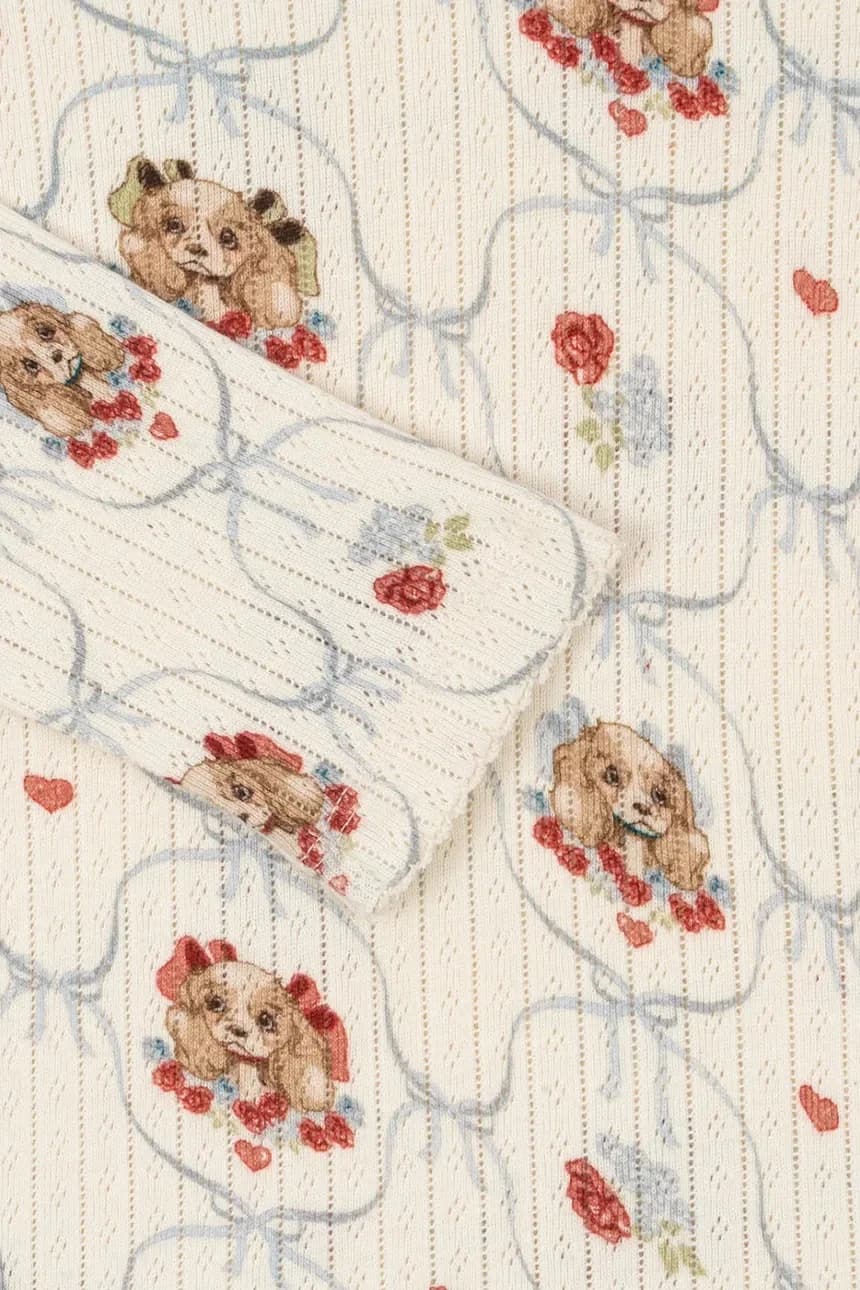 Детская хлопковая рубашка с длинными рукавами MINNIE BLOUSE GOTS - фото 4