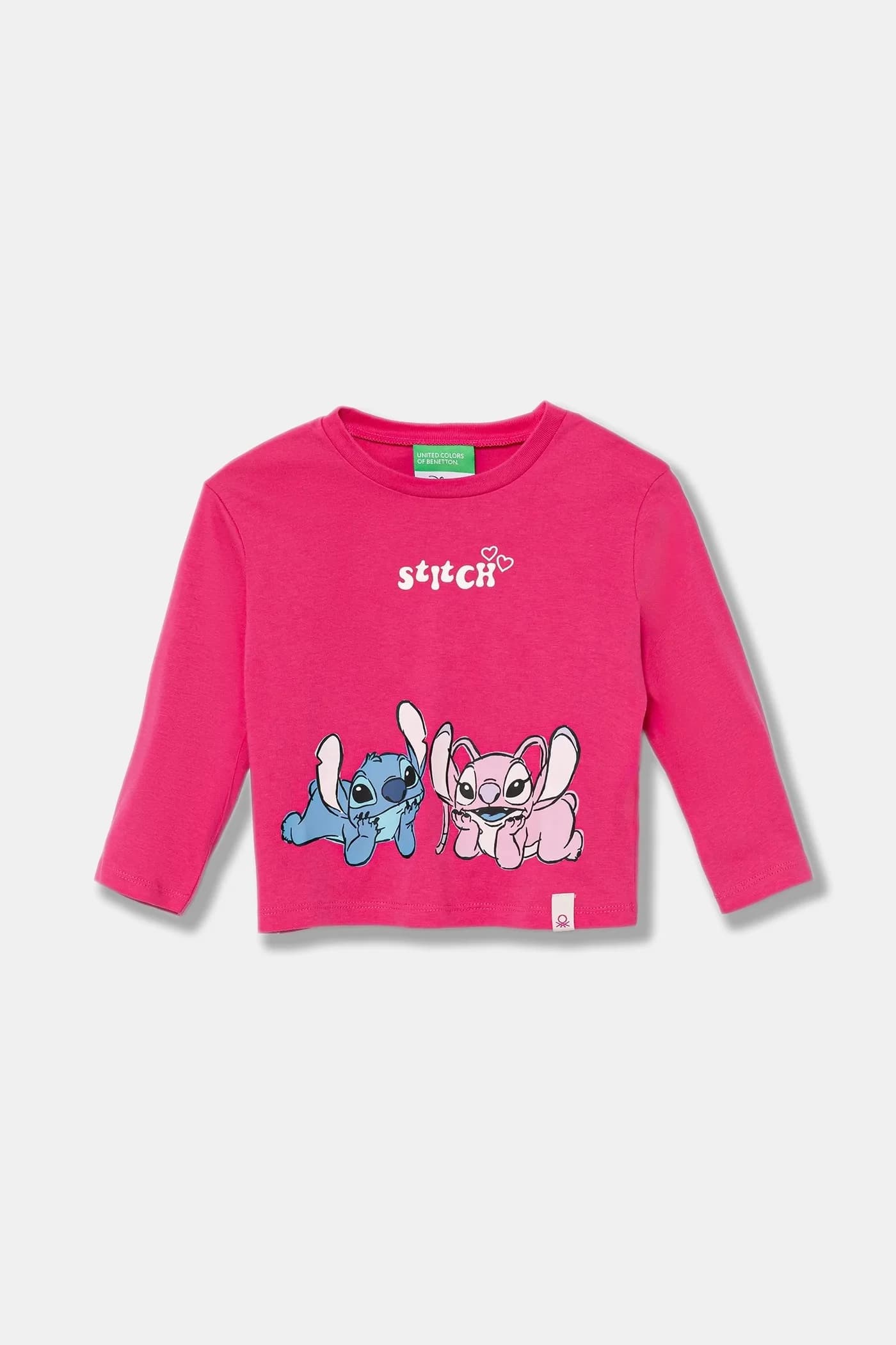 Детская хлопковая рубашка с длинным рукавом