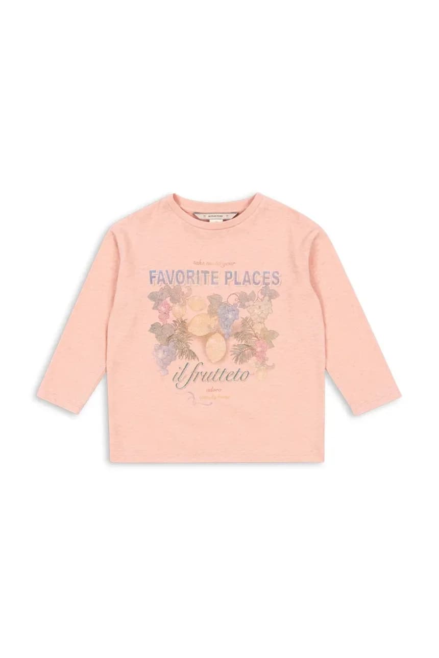 Детский лонгслив с хлопком ERA LS TEE OCS