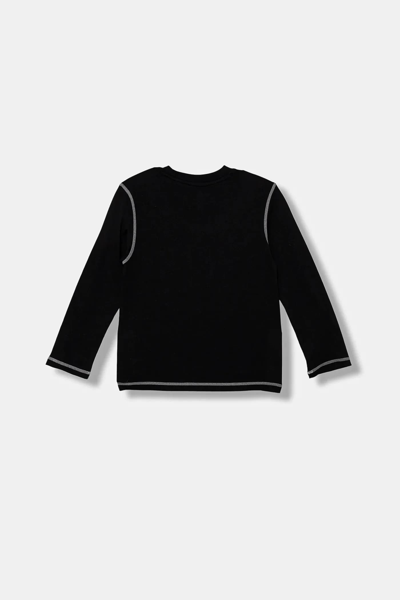 Детская хлопковая рубашка с длинным рукавом - фото 3