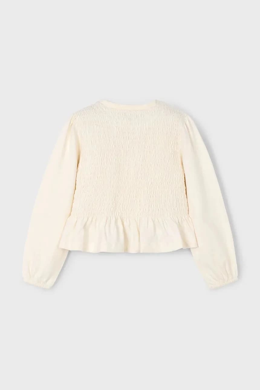 Детская хлопковая рубашка с длинным рукавом - фото 2