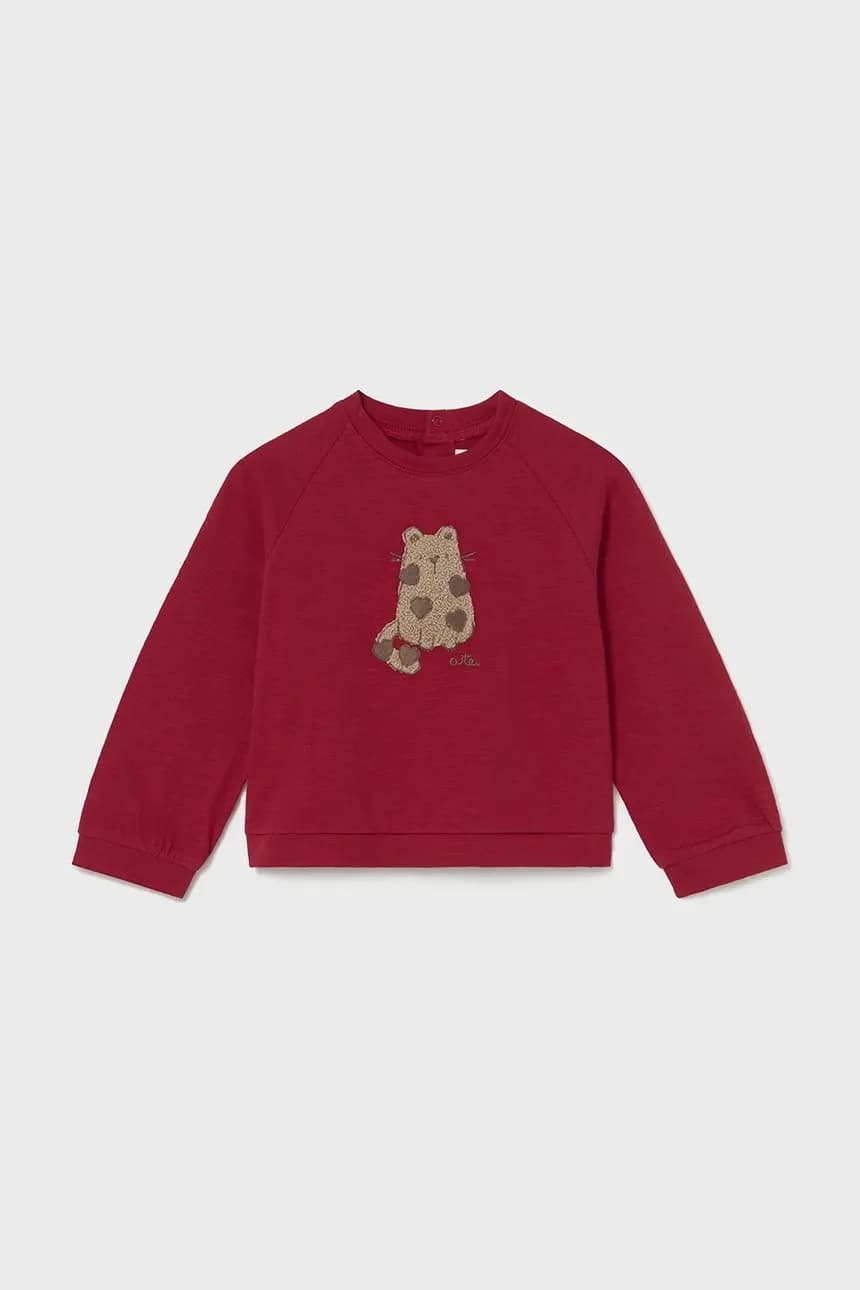 Хлопковая рубашка с длинным рукавом - фото 2