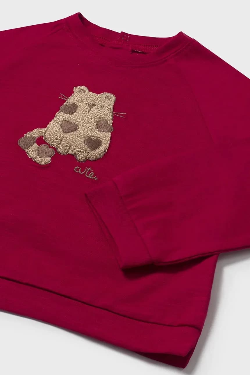 Хлопковая рубашка с длинным рукавом - фото 4