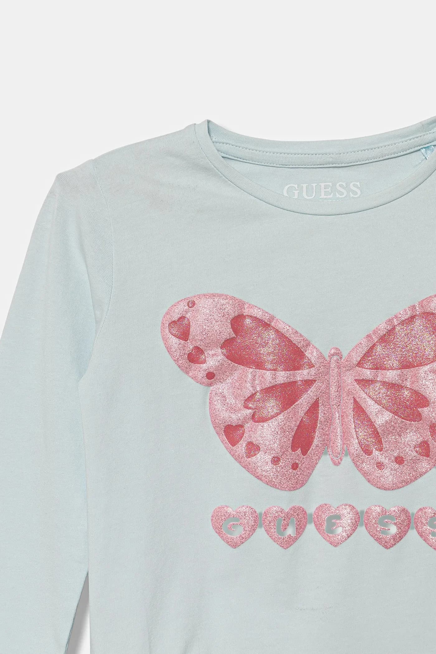 Детская хлопковая рубашка с длинным рукавом - фото 3