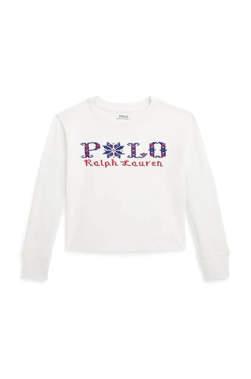 Детская хлопковая рубашка с длинным рукавом