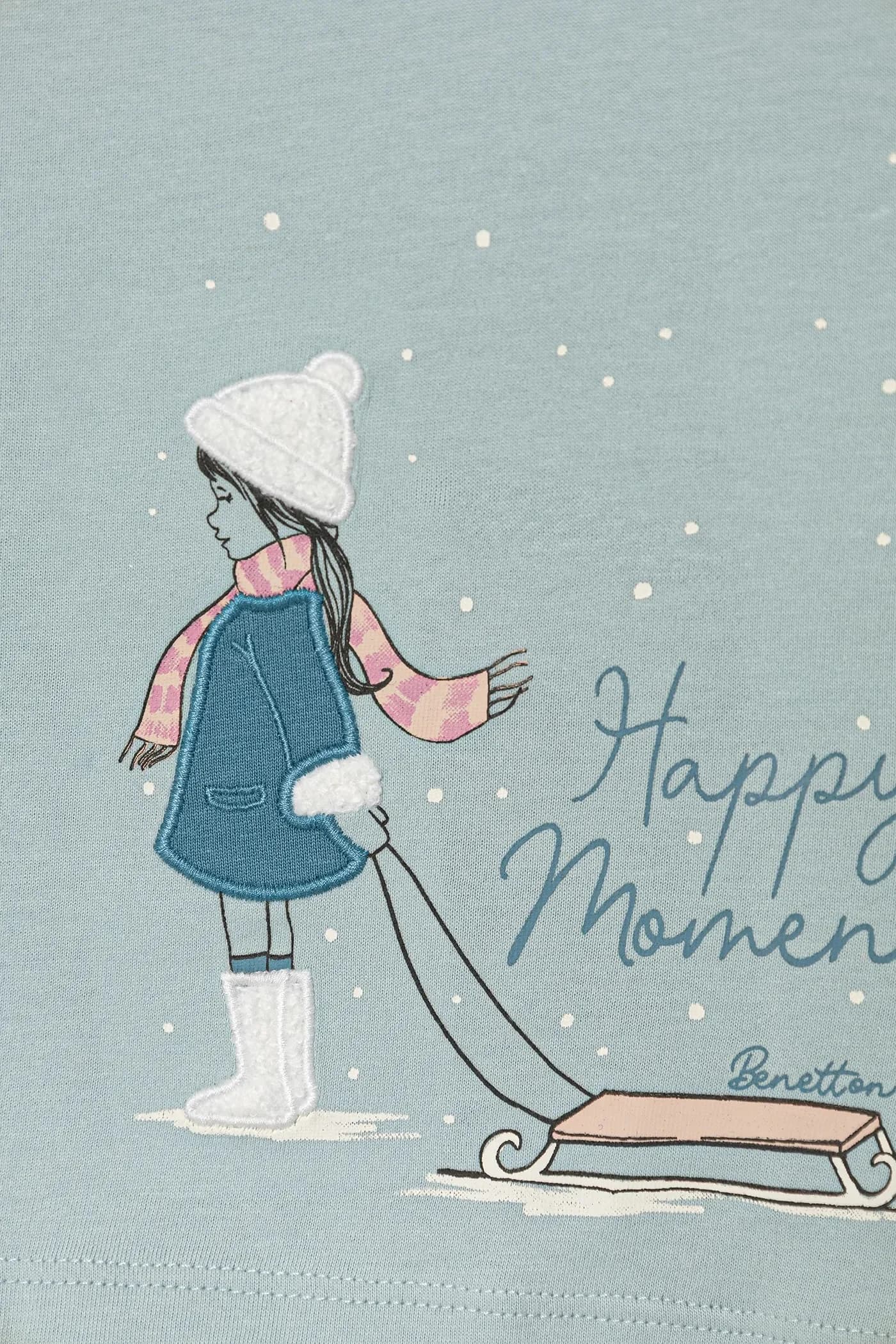 Детская хлопковая рубашка с длинным рукавом - фото 3