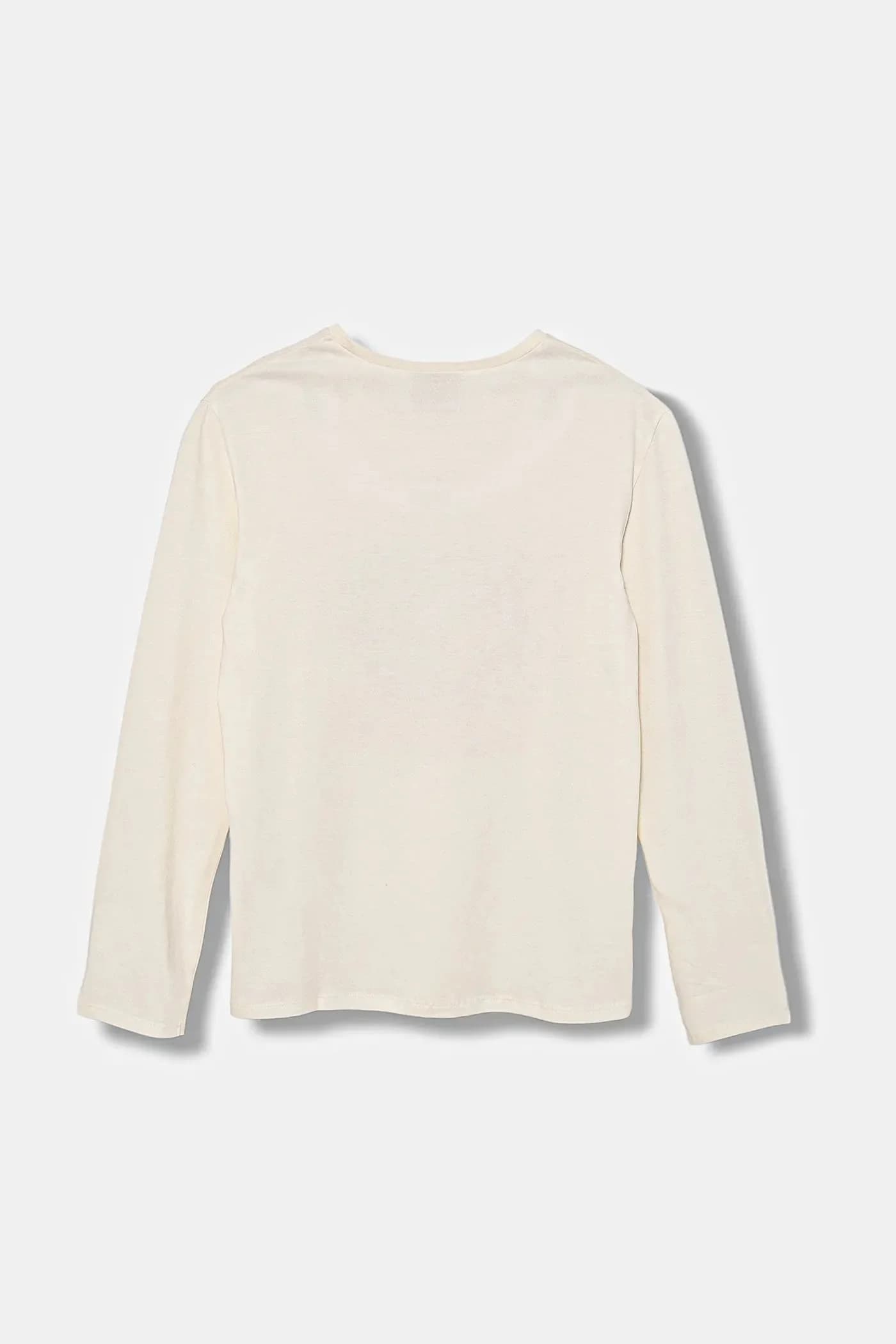 Детская хлопковая рубашка с длинным рукавом - фото 2