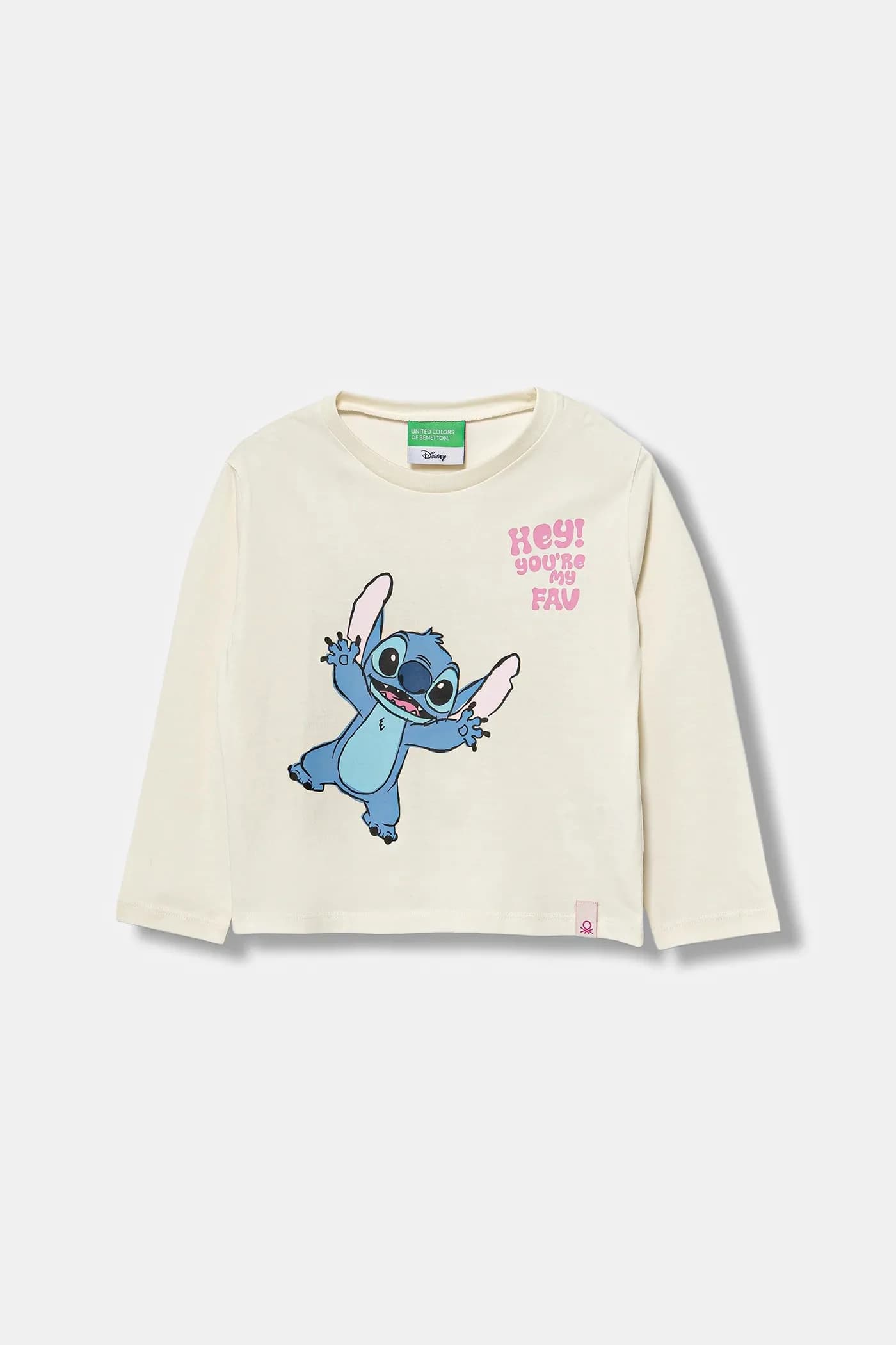 Детская хлопковая рубашка с длинным рукавом