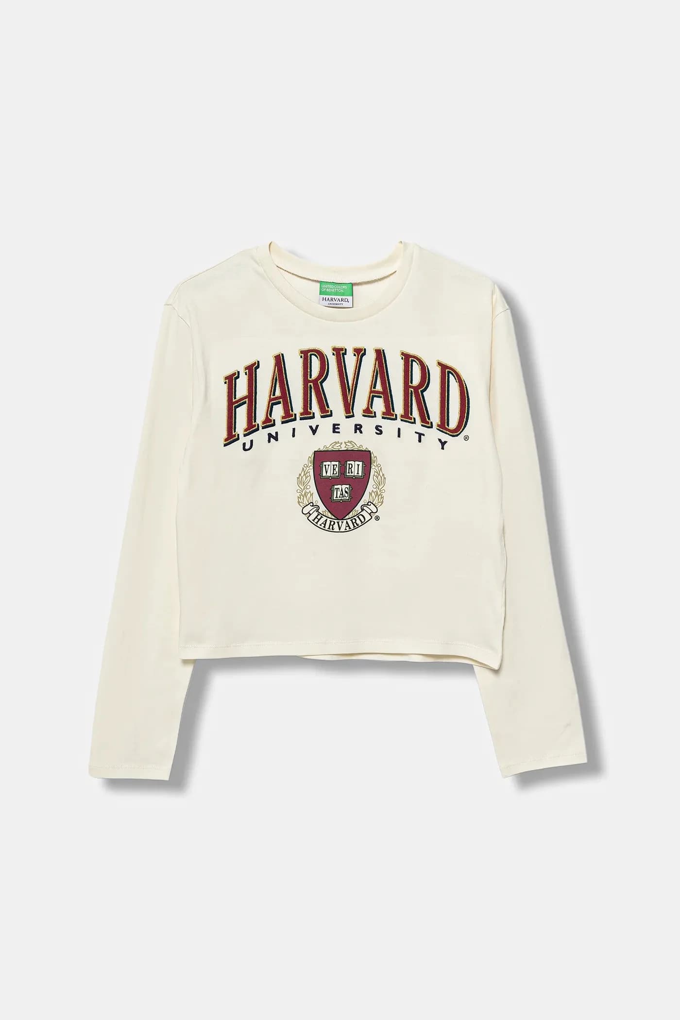 Детская хлопковая рубашка с длинным рукавом