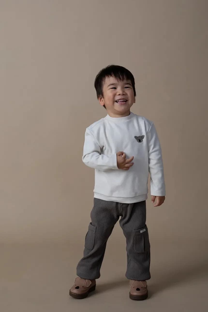 Детский хлопковый лонгслив Jorijn Longsleeve Koala - фото 6