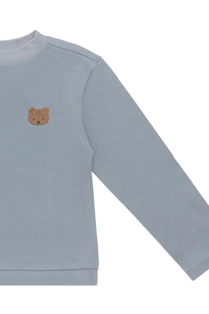 Детский хлопковый лонгслив Jorijn Longsleeve Bear - фото 4