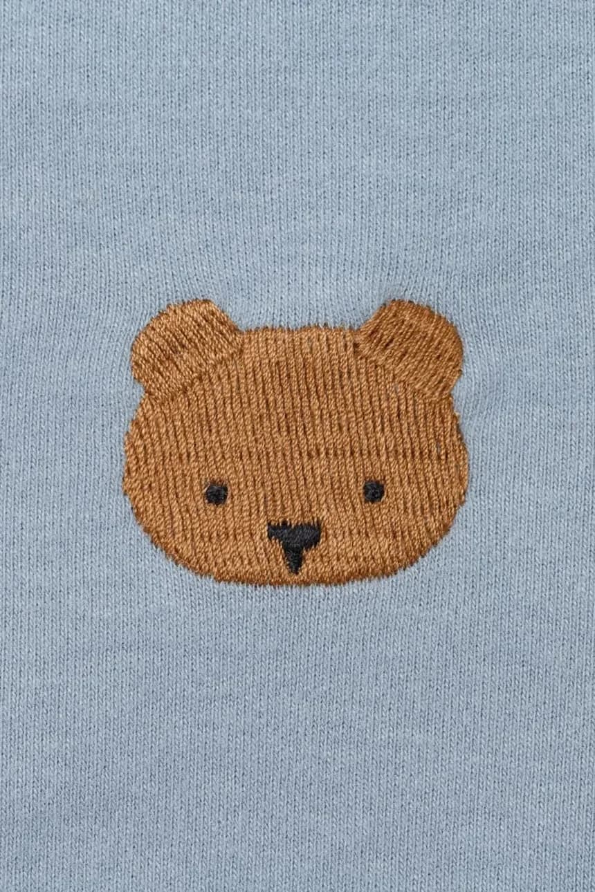 Детский хлопковый лонгслив Jorijn Longsleeve Bear - фото 5