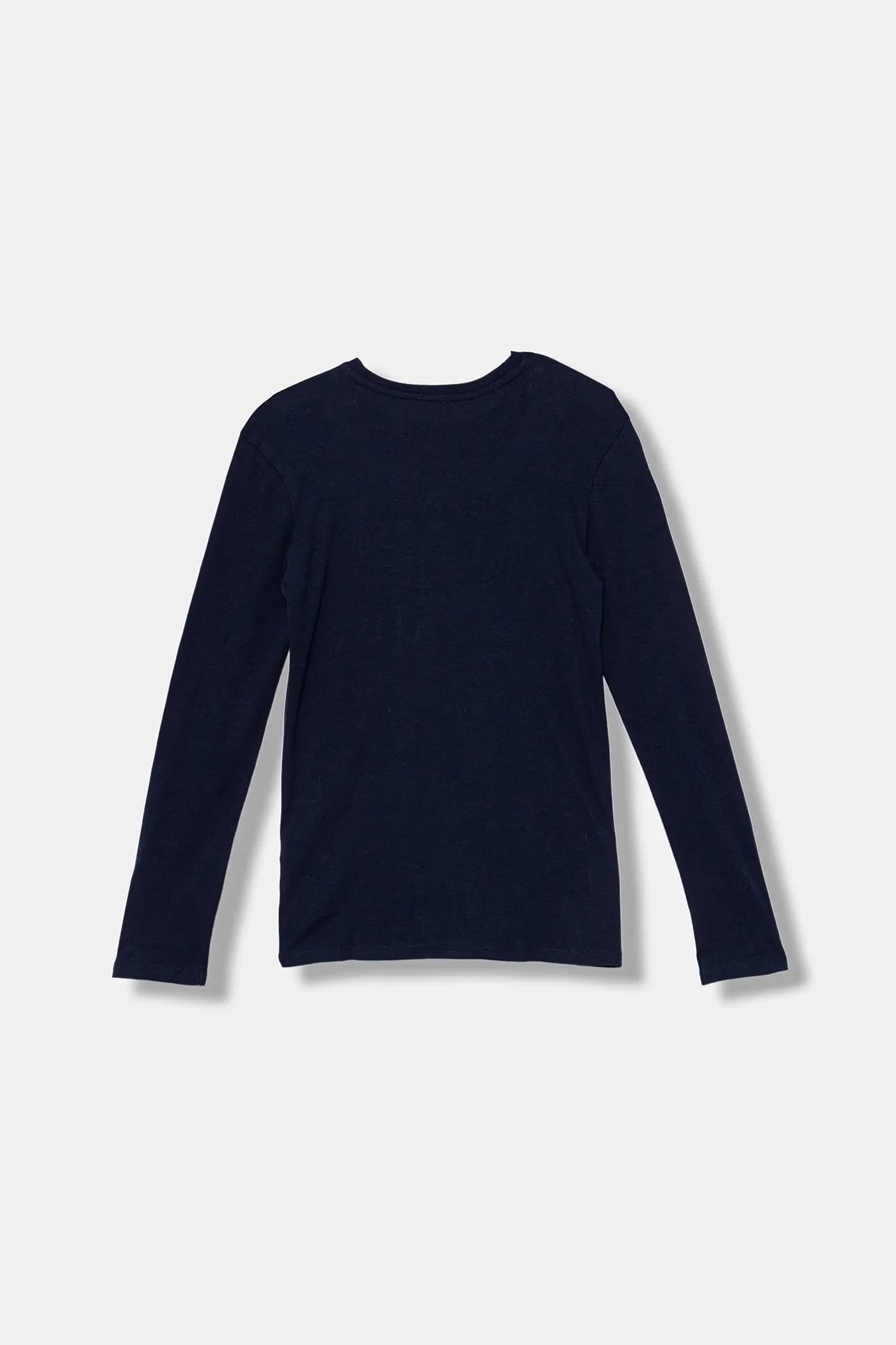 Детская хлопковая рубашка с длинным рукавом - фото 2