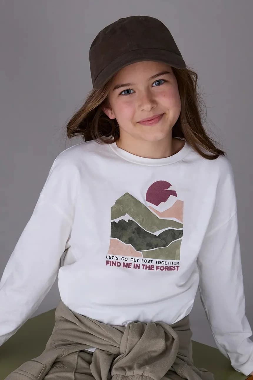 Хлопковая рубашка с длинным рукавом