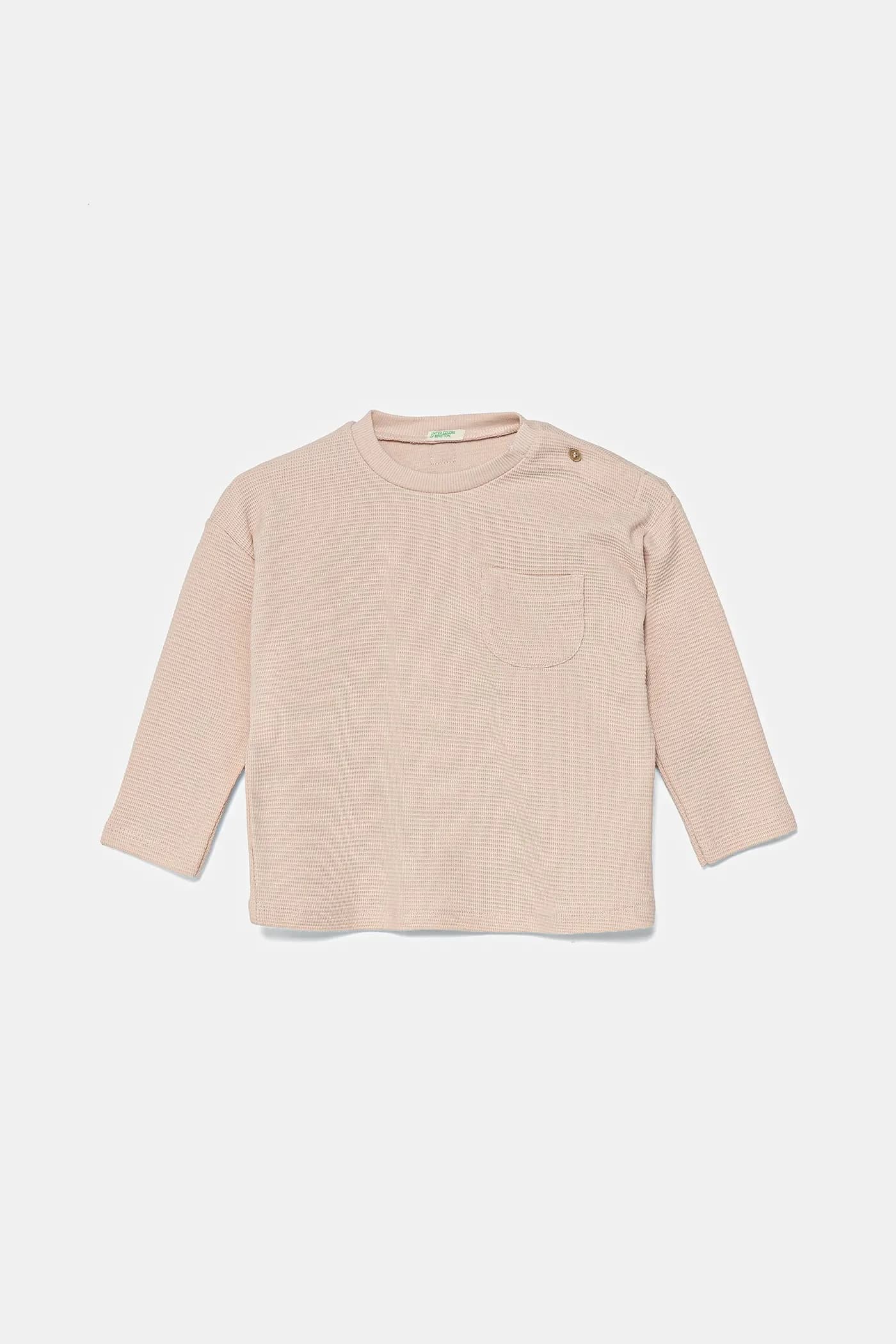 Детский хлопок с длинными рукавами