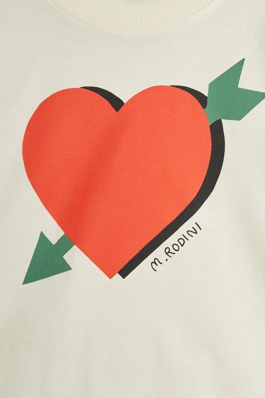 Детская хлопковая рубашка с длинным рукавом Arrowed heart - фото 3