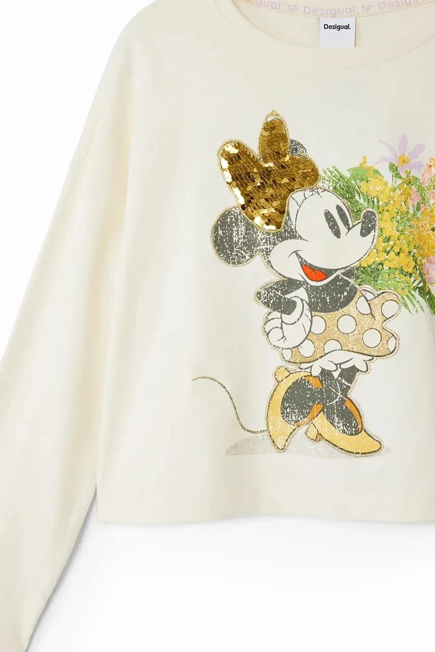 Детская хлопковая рубашка с длинными рукавами MINNIE MOUSE - фото 5