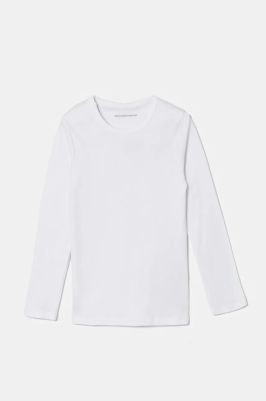 Детская хлопковая рубашка с длинным рукавом