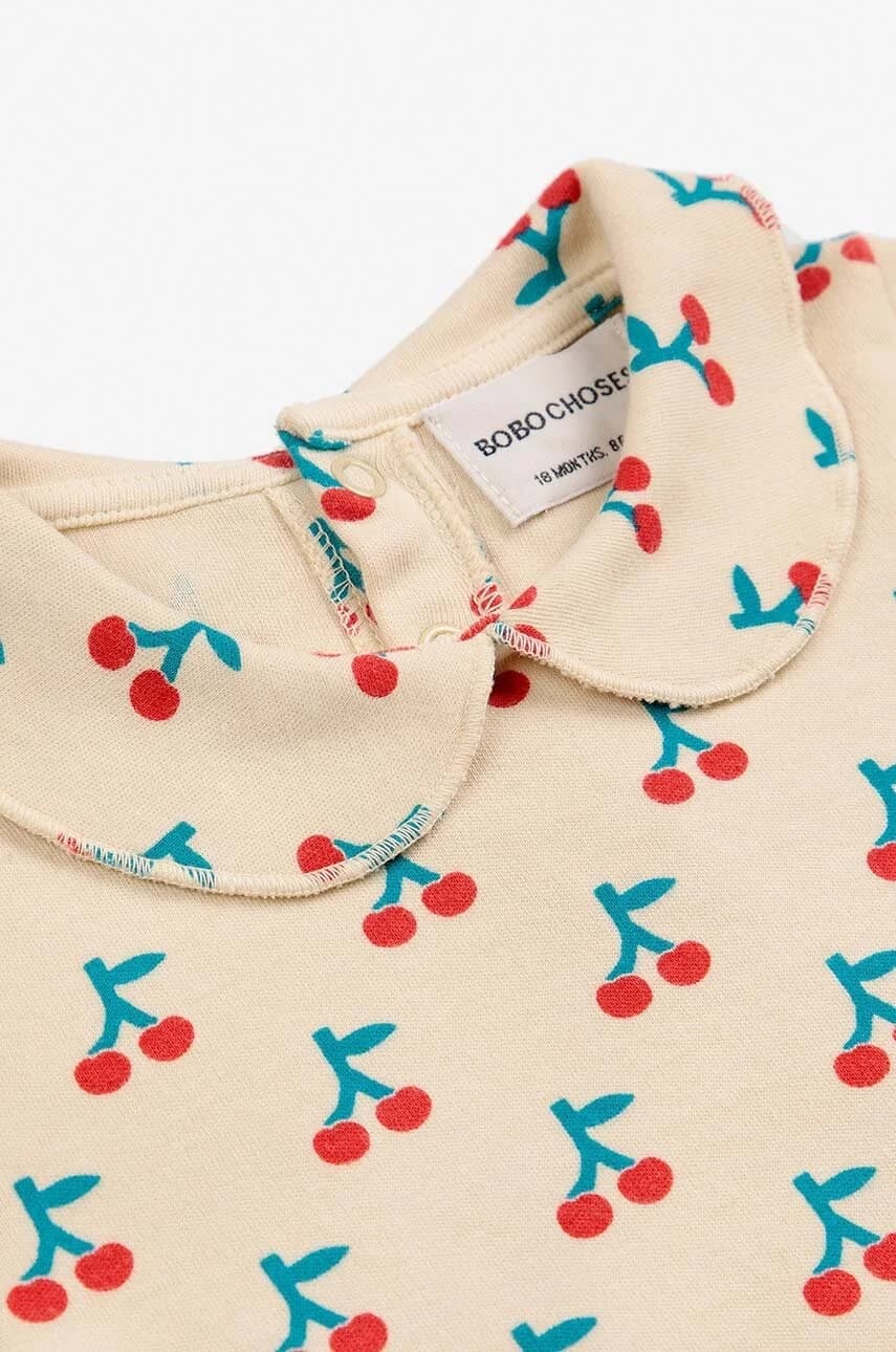 Хлопковая детская футболка с длинными рукавами Cherry - фото 4