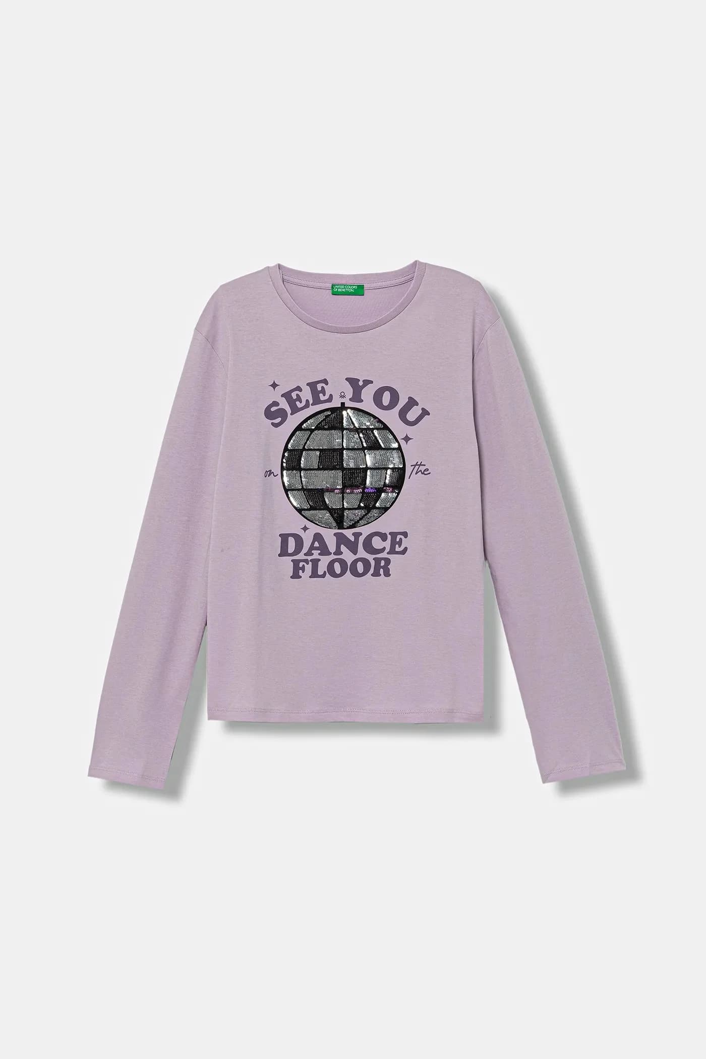 Детская хлопковая рубашка с длинным рукавом