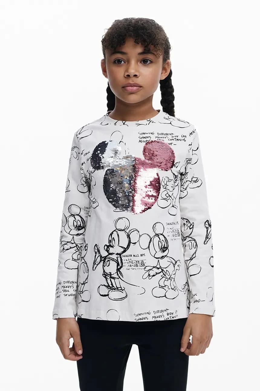 Детская хлопковая рубашка с длинным рукавом