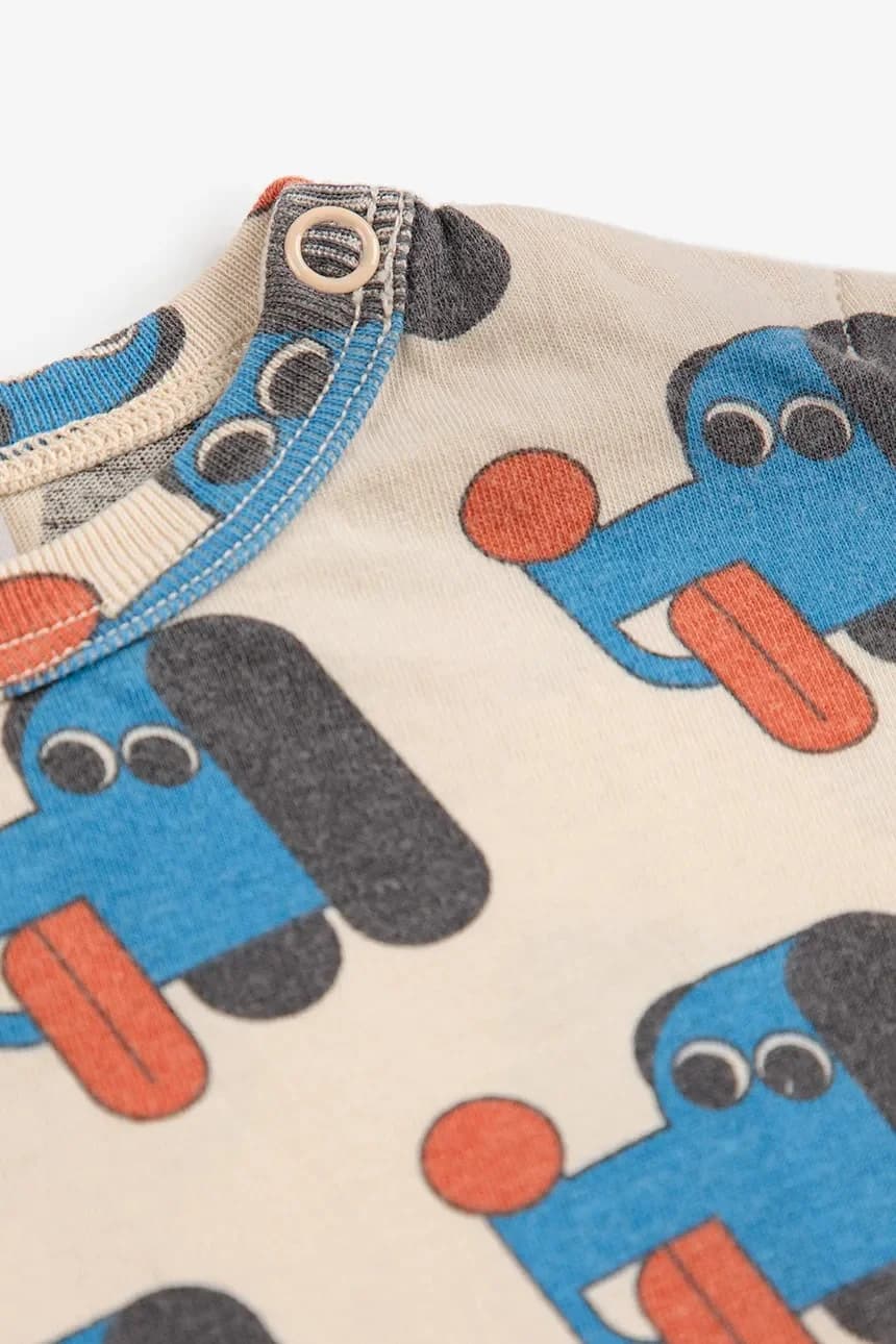 Детская хлопковая футболка с длинными рукавами Doggy Mate - фото 4