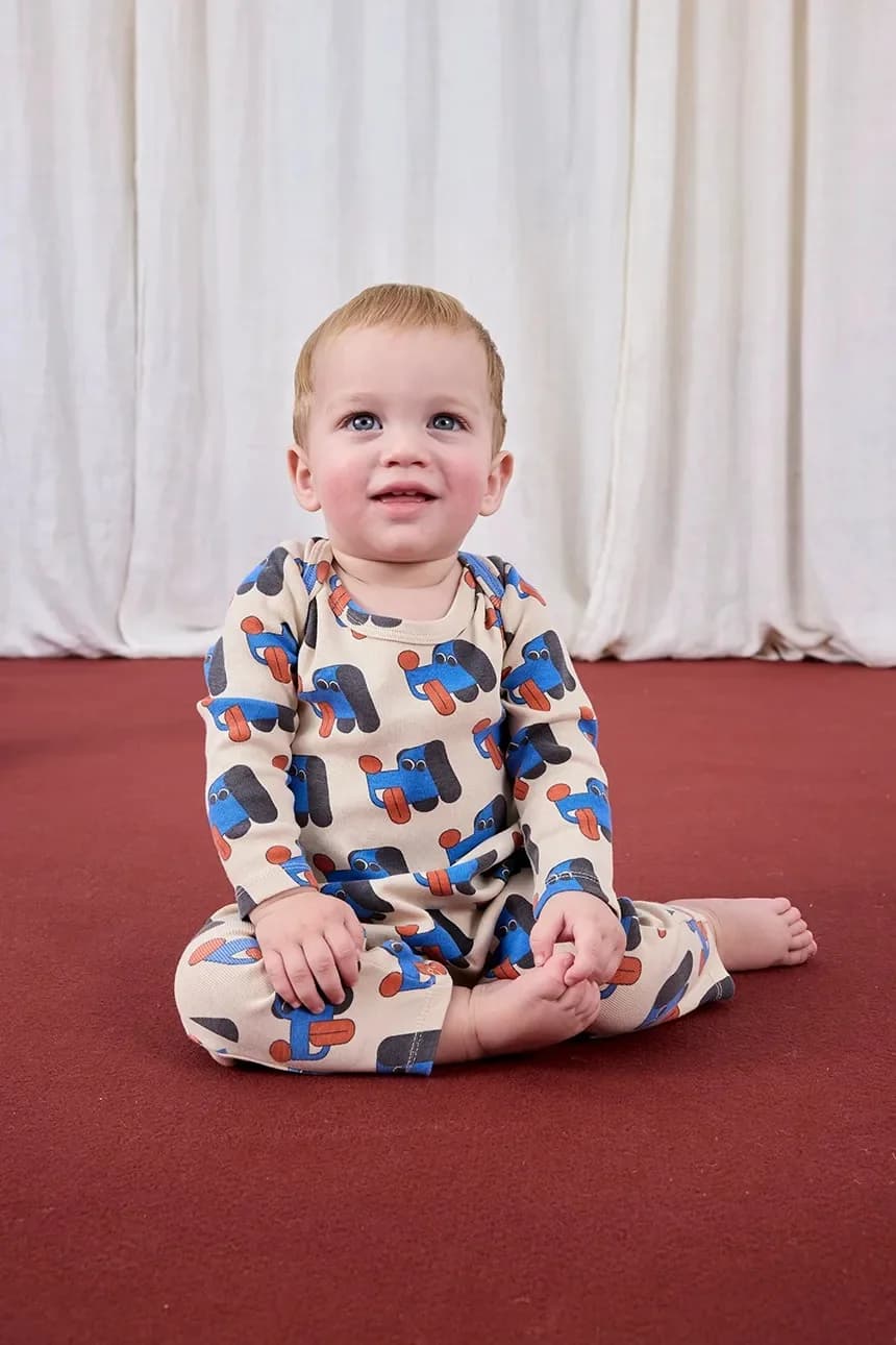 Детская хлопковая футболка с длинными рукавами Doggy Mate - фото 5