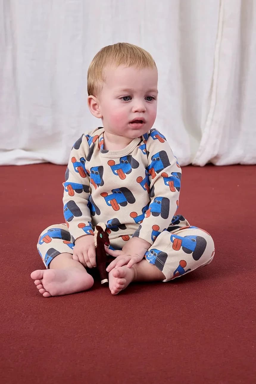 Детская хлопковая футболка с длинными рукавами Doggy Mate - фото 6