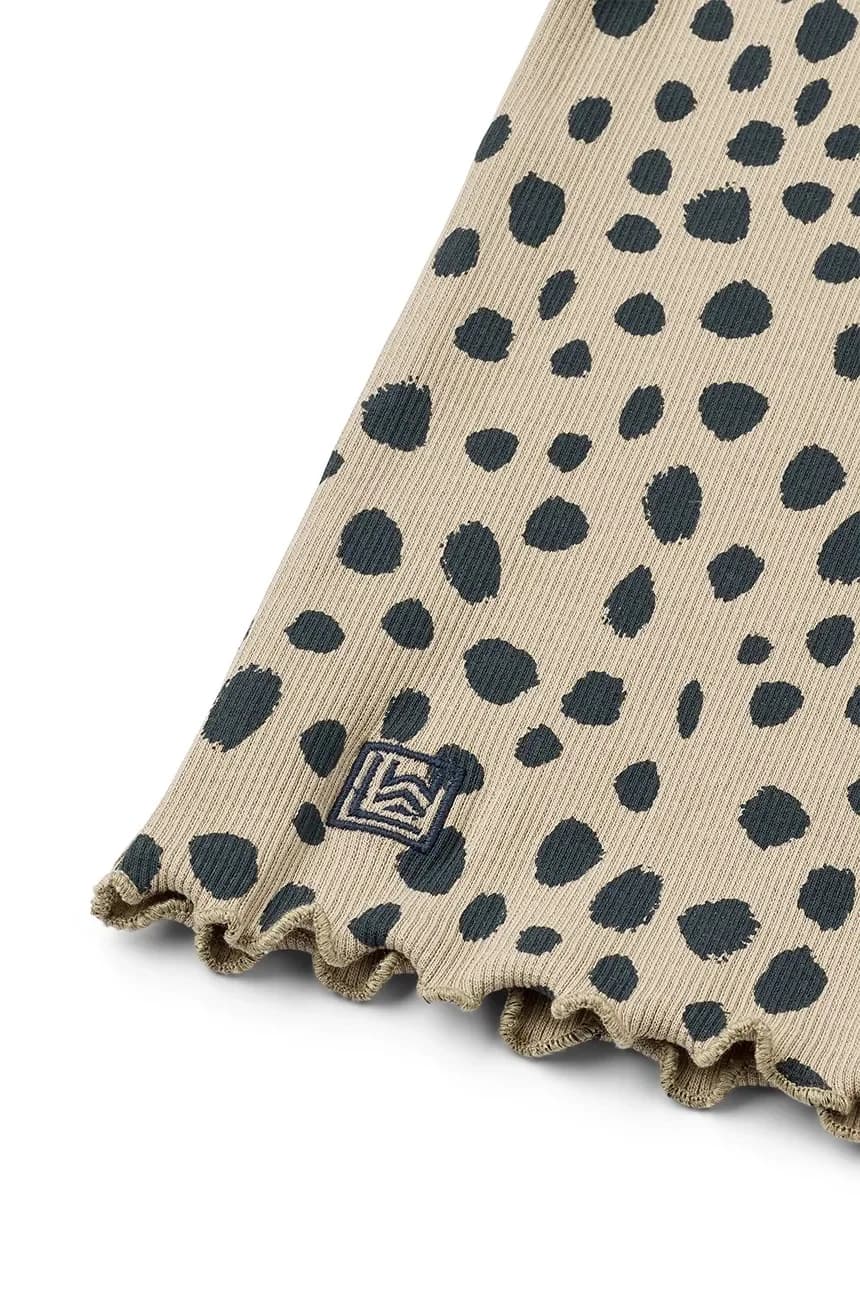 Детская футболка в рубчик с длинными рукавами и принтом Nieve - фото 4