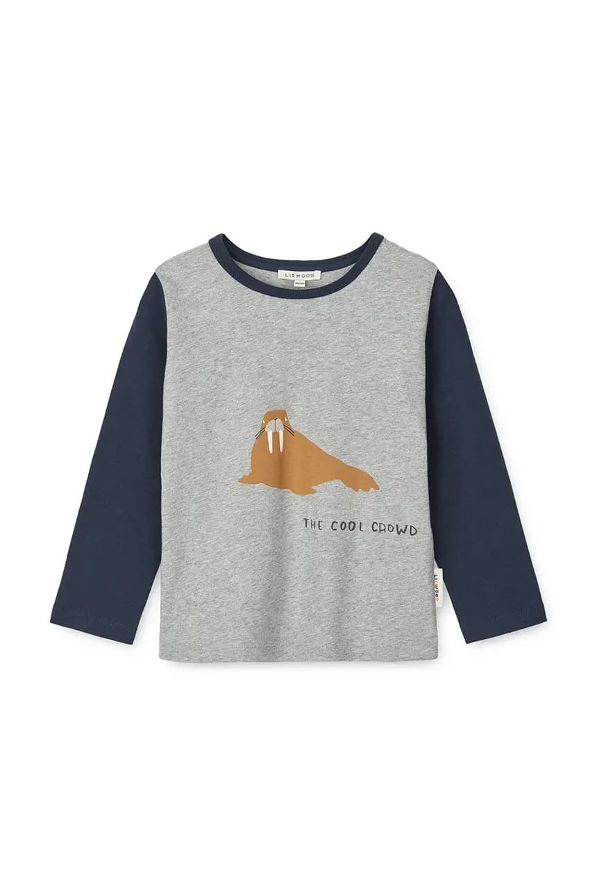 Детская хлопковая футболка с длинными рукавами Apia Placement Longsleeve - фото 2