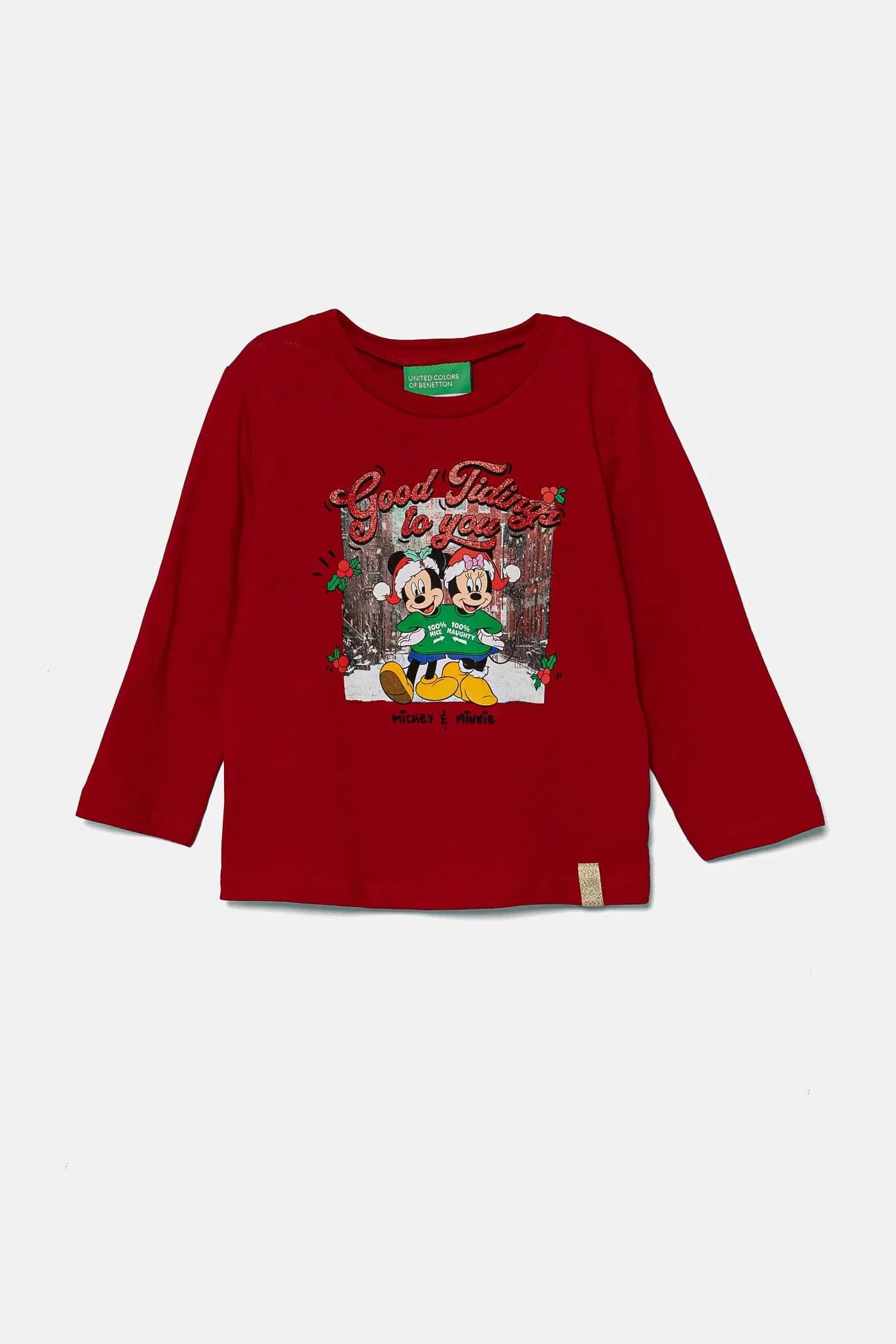 Детская хлопковая рубашка с длинным рукавом