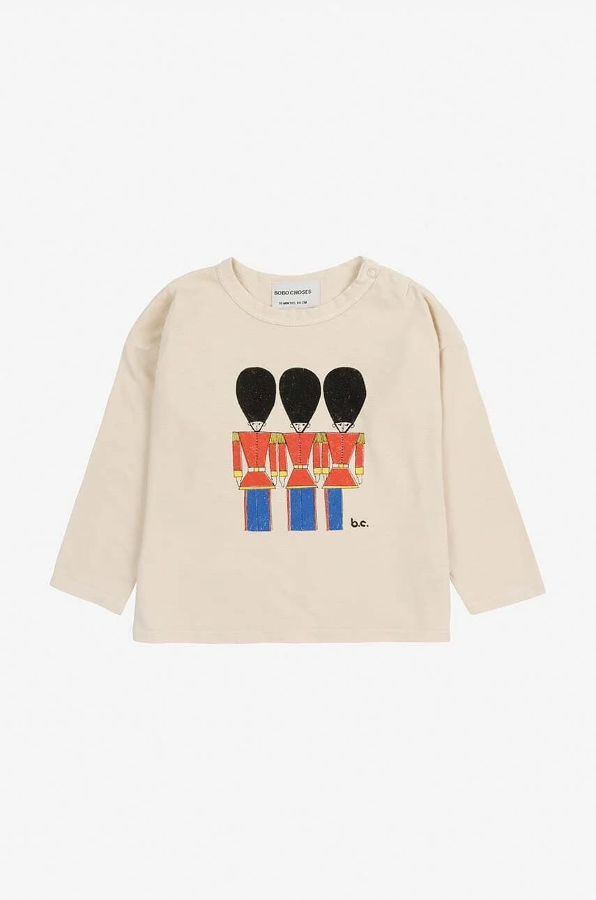 Детская хлопковая футболка с длинными рукавами Little Tin Soldier - фото 2