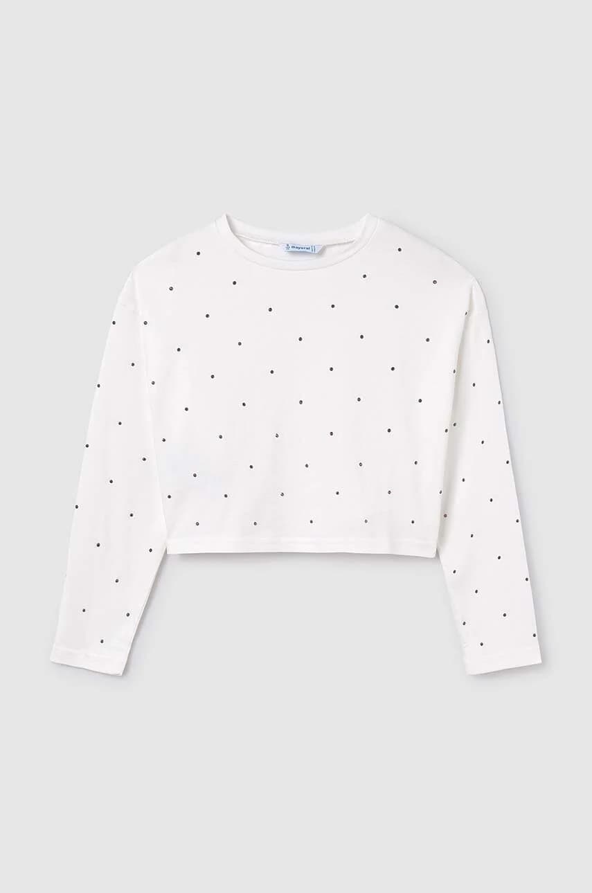 Детская хлопковая рубашка с длинным рукавом