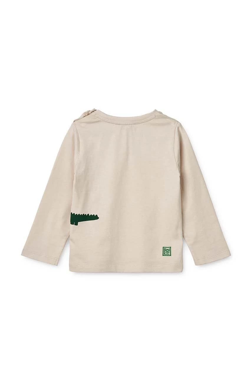 Детская хлопковая рубашка с длинным рукавом - фото 2