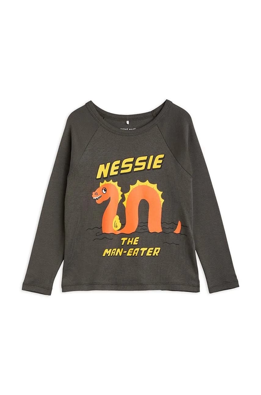 Детская хлопковая рубашка с длинным рукавом