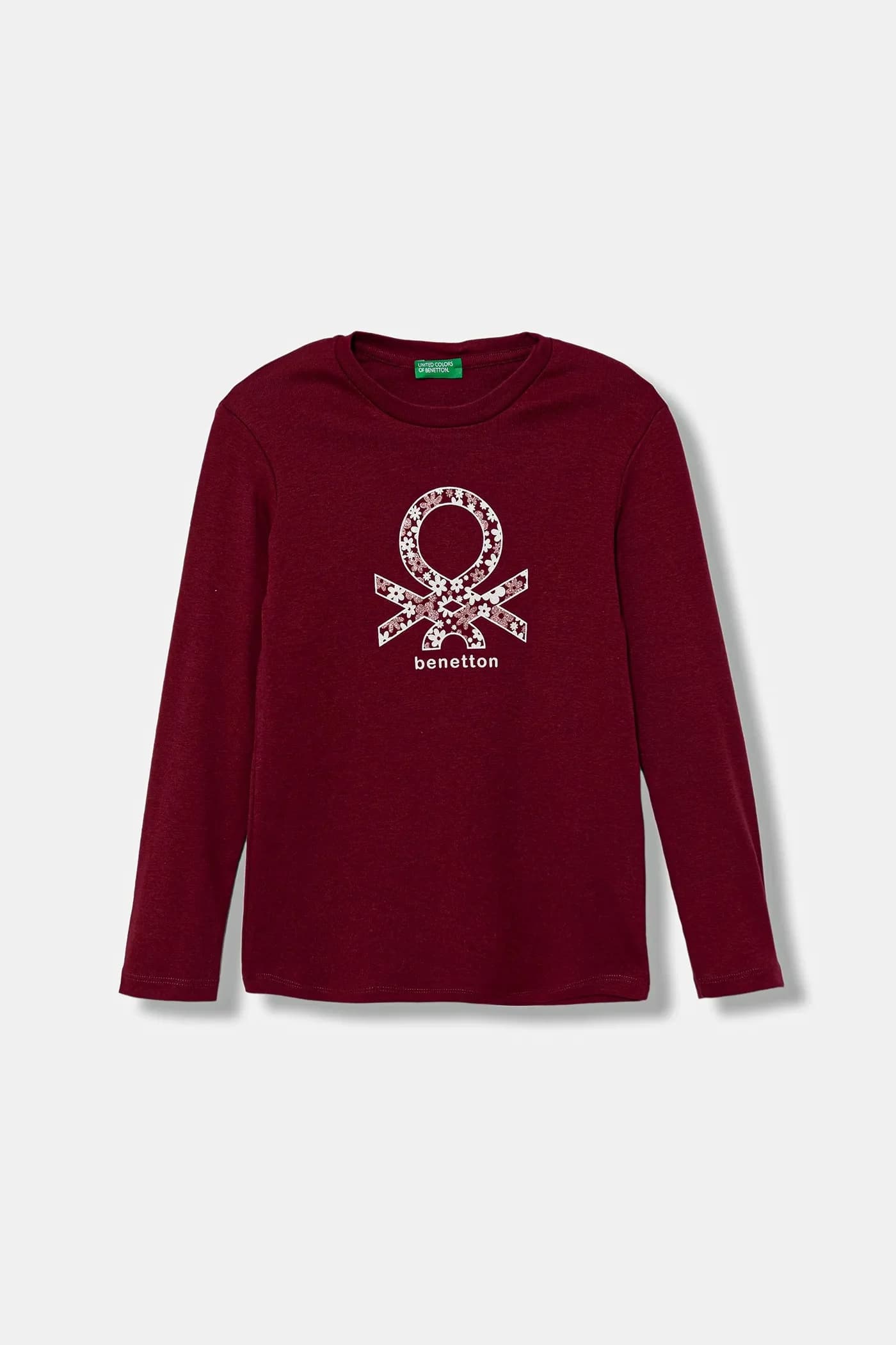 Детская хлопковая рубашка с длинным рукавом