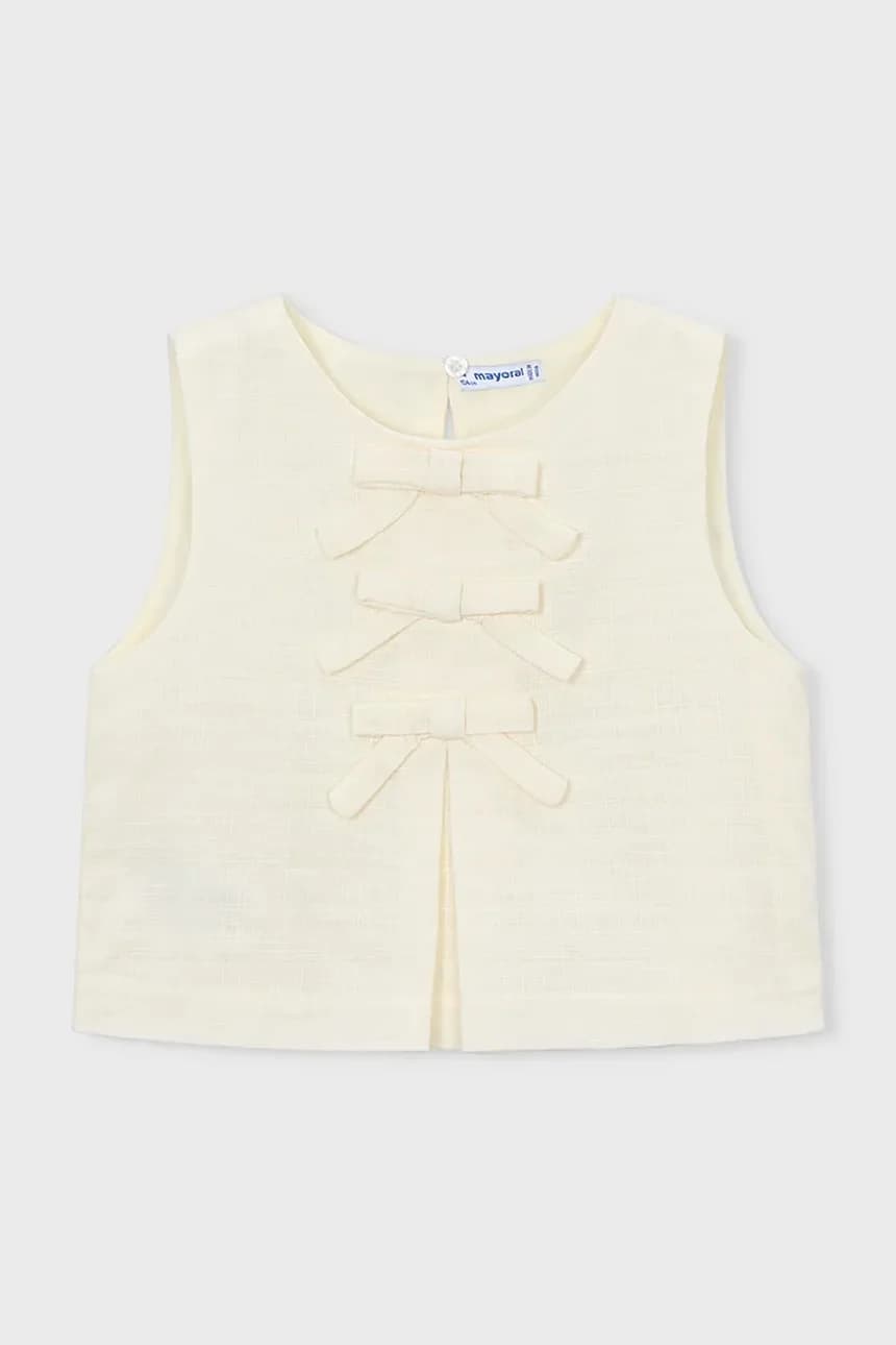 Детский топ с льном - фото 2