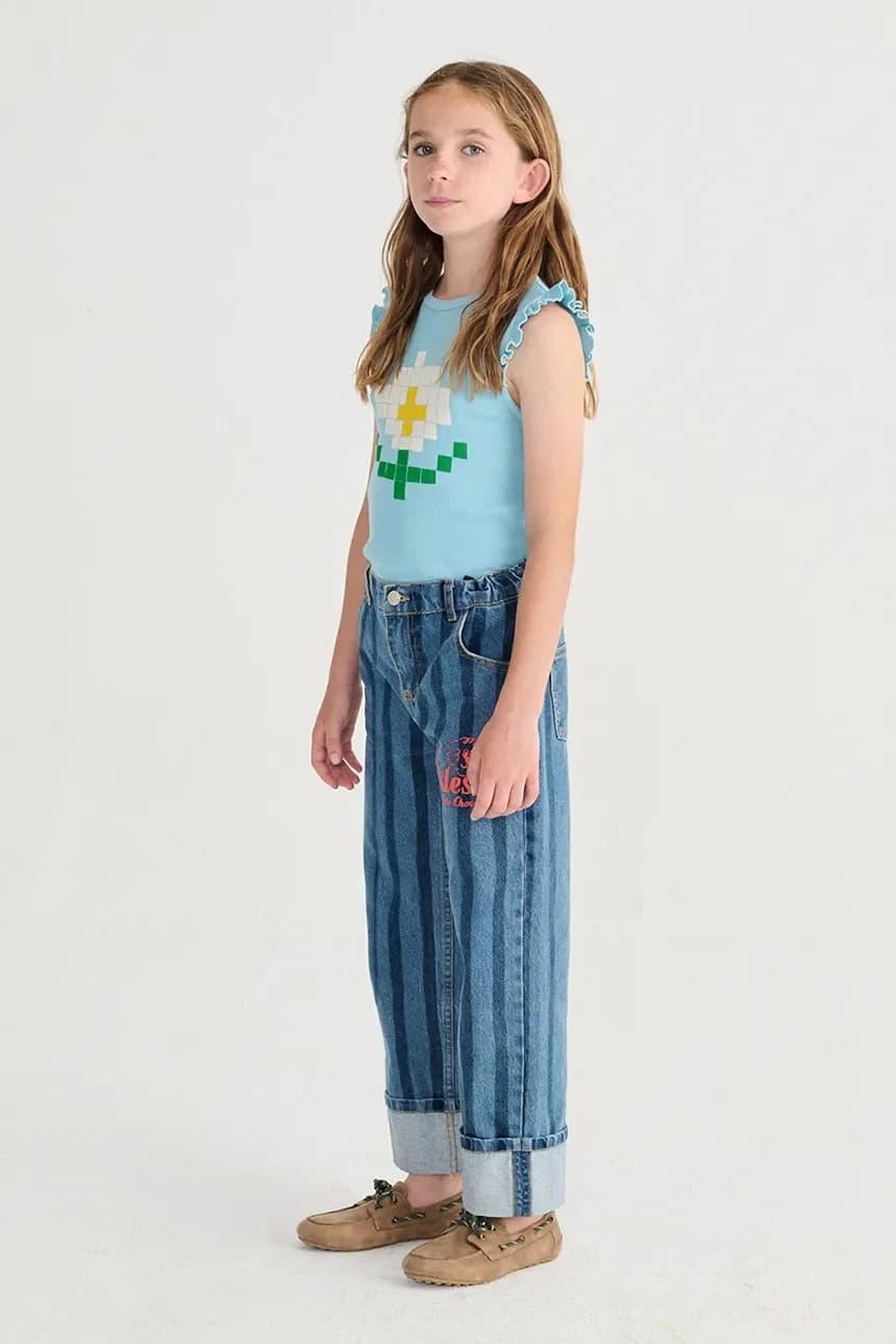 Детский хлопковый топ Pixel Daisy - фото 6