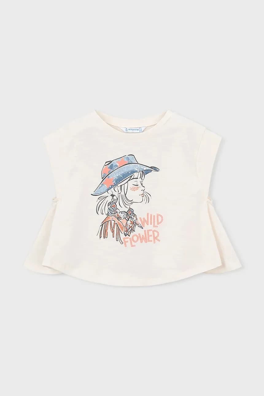 Детский хлопковый топ - фото 2