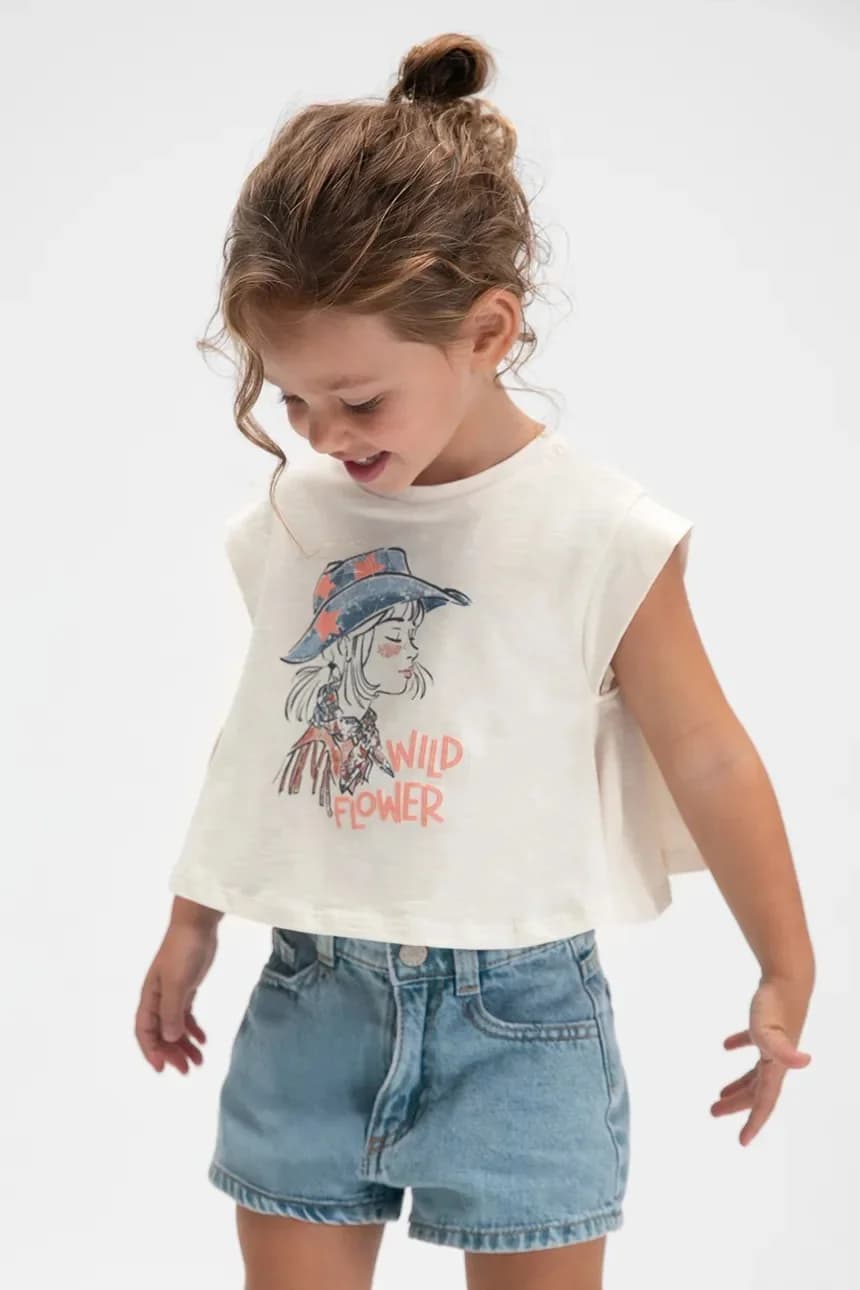 Детский хлопковый топ - фото 6